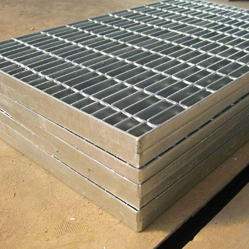 Hot DIP Galvanized Metal Grilles, Floor Bar Grilles, Steel Plate Grilles