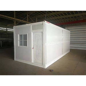 home folding container house 40ft luxury house with wheels china two story collapsible container houses price for sale