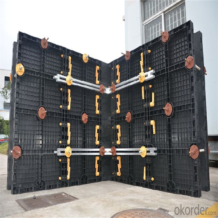 High Quality Recycled Building Material Formwork PP Plastic Concrete Construction