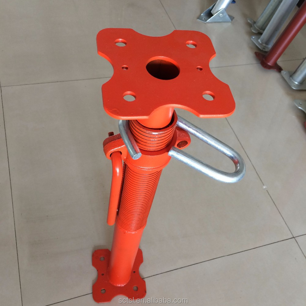 Shoring Jack Heavy Duty Adjustable Shoring Posts Shoring Light Duty Formwork Steel Shoring Prop For Construction Scaffolding