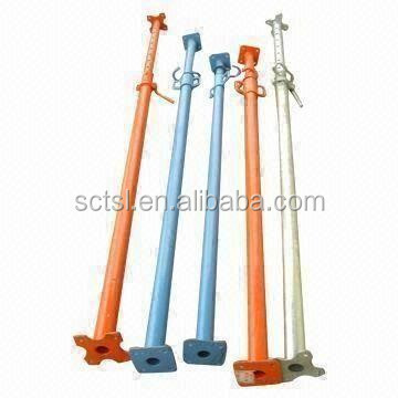 Shoring Jack Heavy Duty Adjustable Shoring Posts Shoring Light Duty Formwork Steel Shoring Prop For Construction Scaffolding