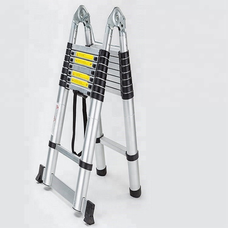 Aluminum Foldable Telescopic Double Ladder Echelle Multi-purpose Alloy En Aluminium Step Ladders Folding Ladders