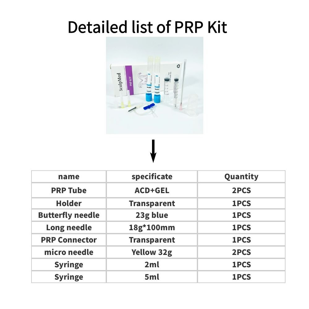 Free shipping SculpMed  KEALOR PRP KIT 12ml