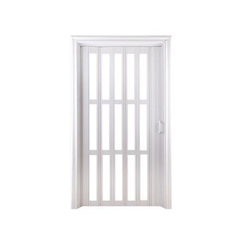 BI folding accordion door pvc sliding divider cheap price pvc frame retractable mosquito screen door with protective screen.