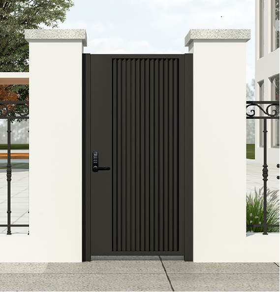 3.5m stock double swing gate automatic double arm single dual arm electric swing 4m door width ac dc swing automatic gate