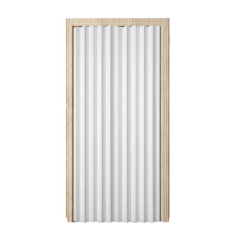 BI folding accordion door pvc sliding divider cheap price pvc frame retractable mosquito screen door with protective screen.