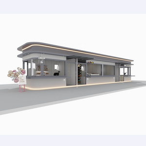 Quick installation design ready made prefab house prefab small house coffee shop for sale