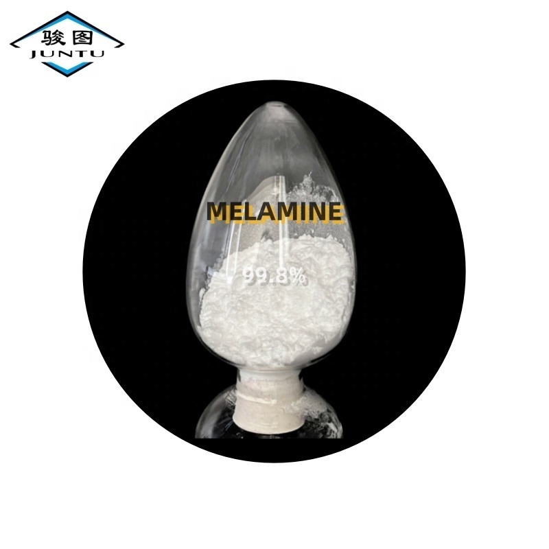 High Quality 99.8% Melamine Resin Powder Factory Direct Supply Amine Category C3H6N6 108-78-1