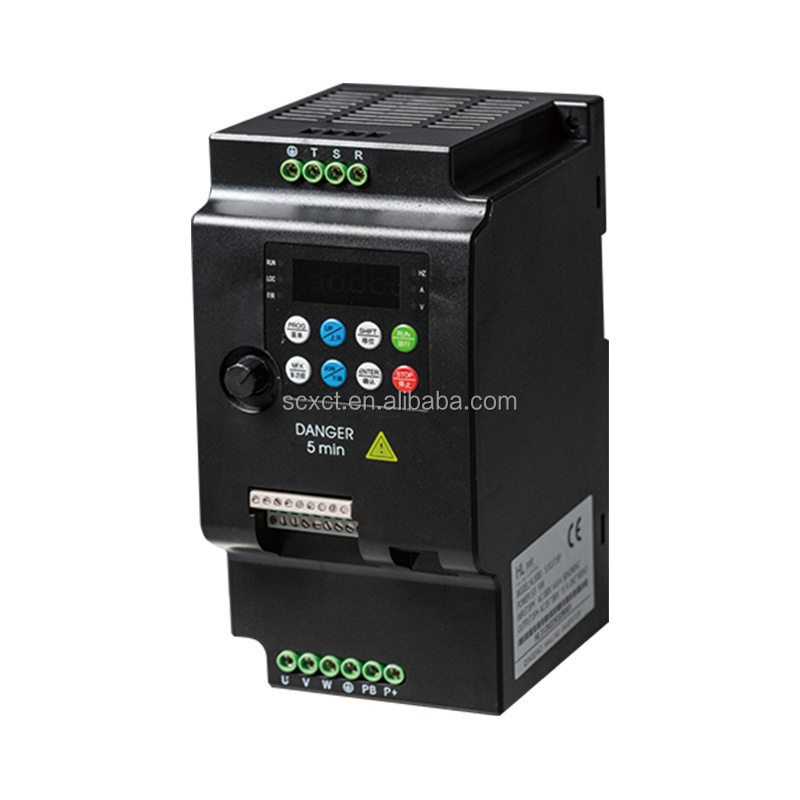 220V 5.5kw HL3000 single-phase to three-phase inverter AC variable frequency converter VFD