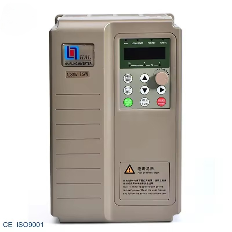 AC drive 220v to 380v 4kw 5.5KW 7.5kw input voltage 1PH/3PH 220v, output voltage 3ph 380V VFD RS485 frequency converter