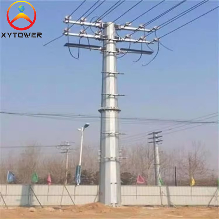 11kV High Quality Electrical Steel Tubular Tower Power Transmission Tower Pole