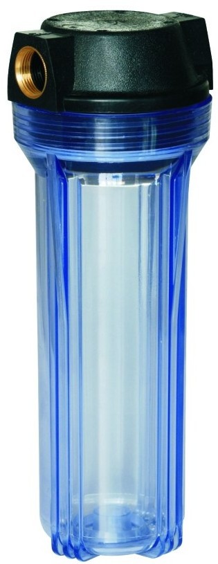 10 inch Clear Filter Cartridge Housing as RO Water Filter Parts