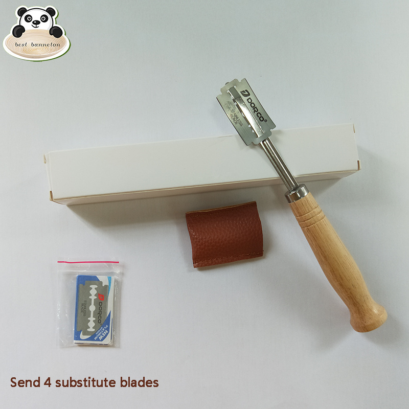 Premium Hand Crafted Dough Bread Scoring Lame tool with 5 Blades