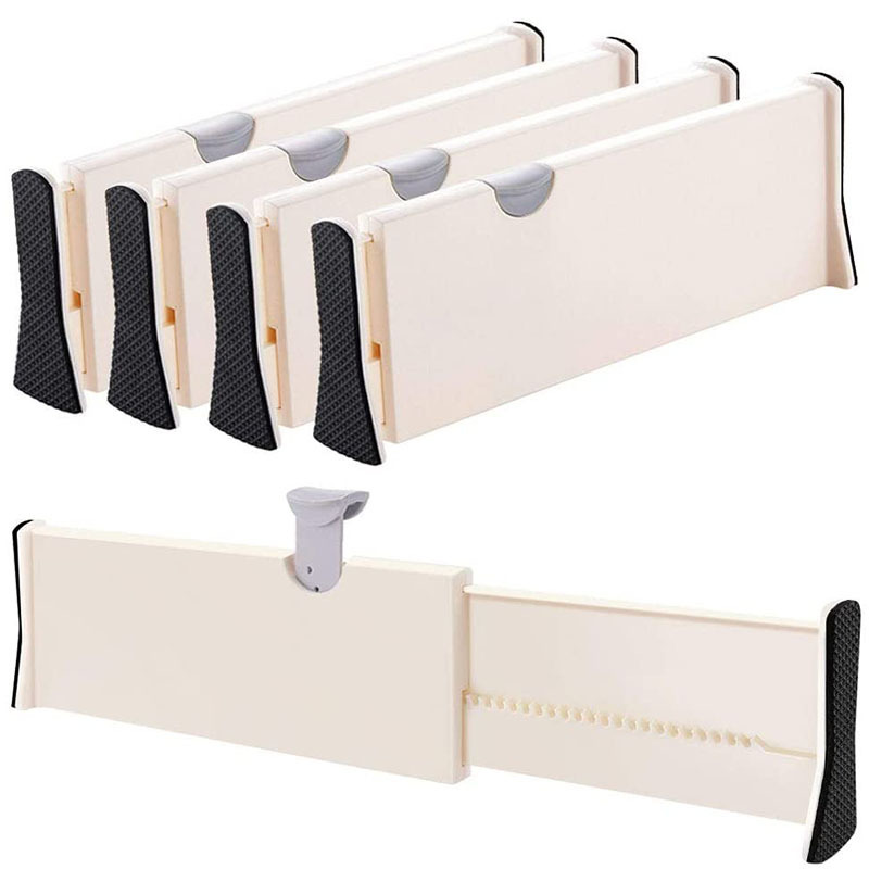 Adjustable Drawer Organizer Clapboard Partition Divider Expandable Plastic Drawer Divider