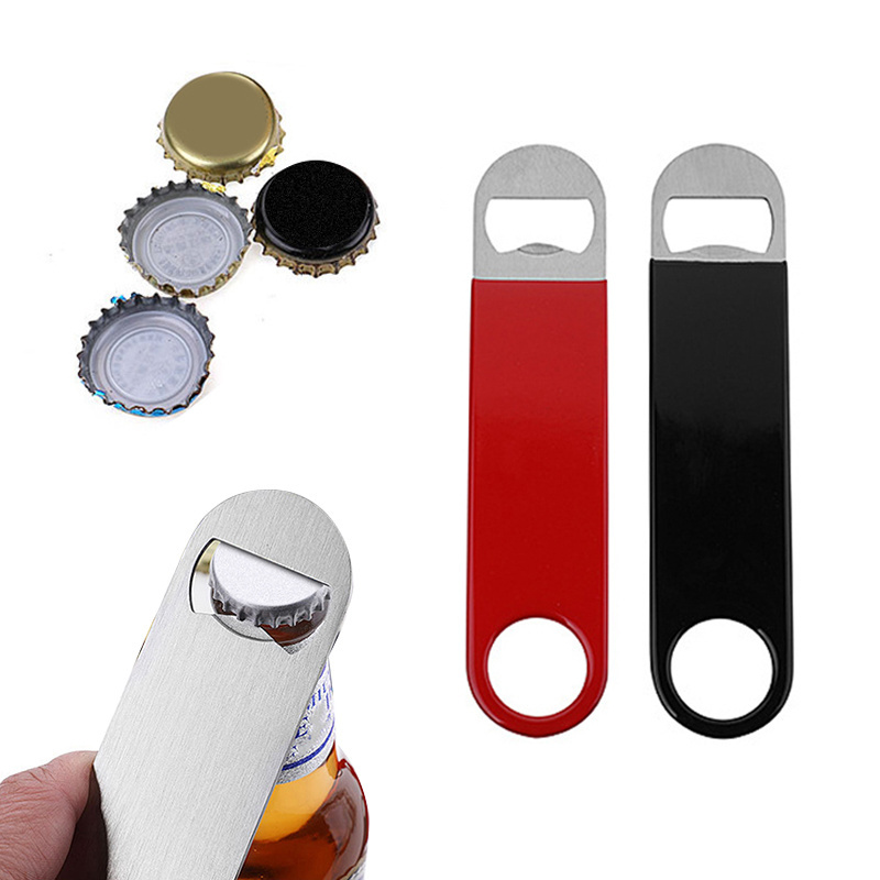 Wholesale Metal Stainless Steel Blank Poker Card Bar Blade Beer Bottle Opener