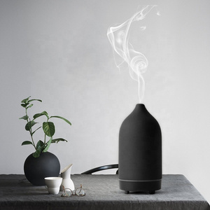 Homefish Ceramic Ultrasonic Aroma Diffuser With Led Light Essential Oil Perfume Diffuse Geurverspreider Diffuseur de perfume