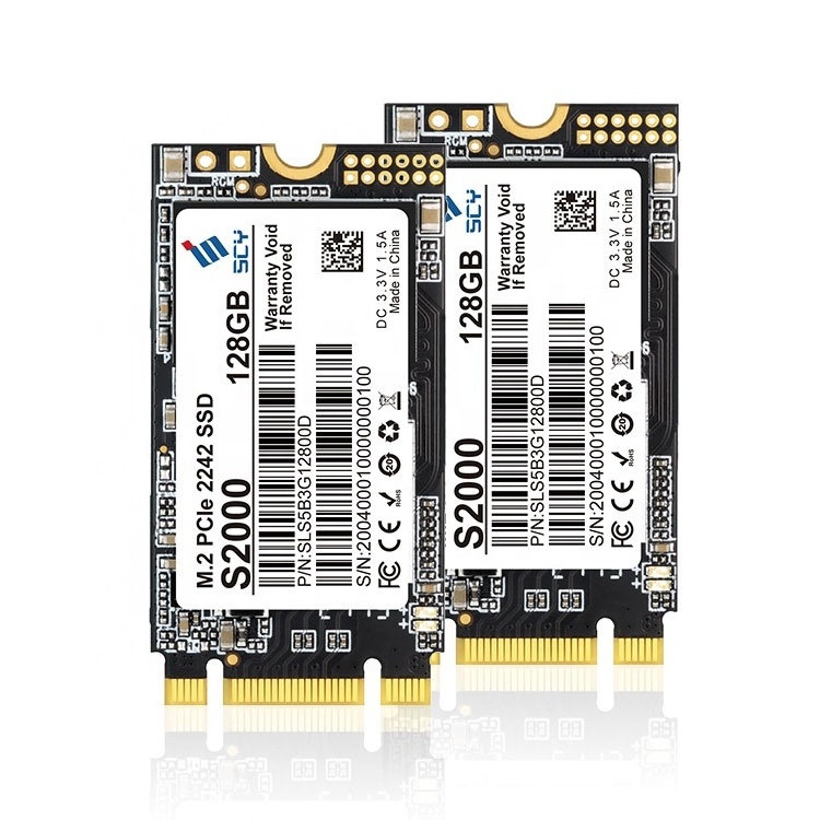 High Speed M.2 PCIE SSD 120 128GB Hard Disk Drive M.2 NVME 2242 SSD 1TB Bulk Pack