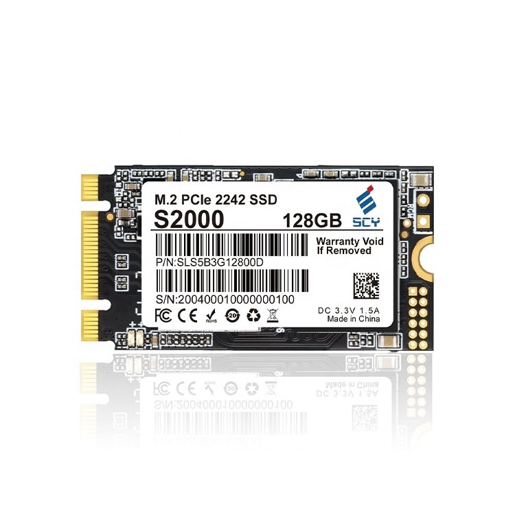 High Speed M.2 PCIE SSD 120 128GB Hard Disk Drive M.2 NVME 2242 SSD 1TB Bulk Pack