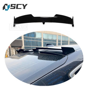 For BMW X6 roof spoiler 2021-2024 BMW G06 SUV roof spoiler ABS Material Car Rear Wing style A