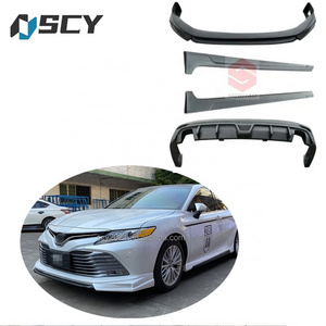 For Camry body kit 2018-2020 Toyota Camry Front lip Rear lip Side skirt