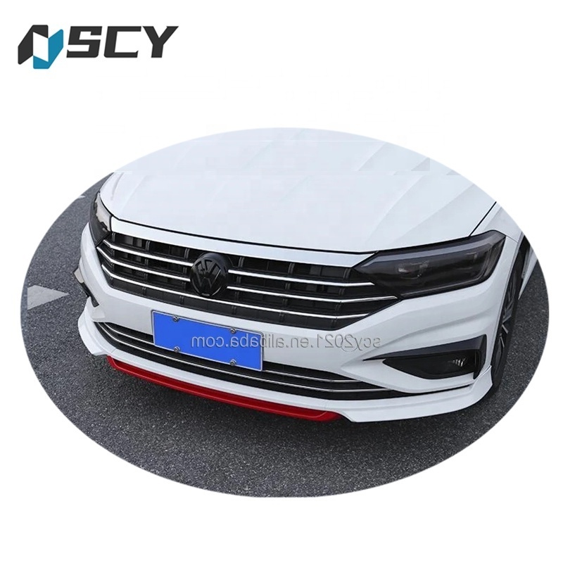 For VW JETTA Front shovel style A Body kit spoiler 2019 2020 JETTA ABS Rear lip rear spoiler front Bumper Diffuser Protector