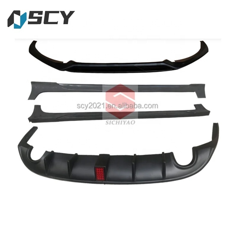 For Hyundai Elantra body kit 2016-2020 Elantra  Front lip bumper Rear lip Side skirt