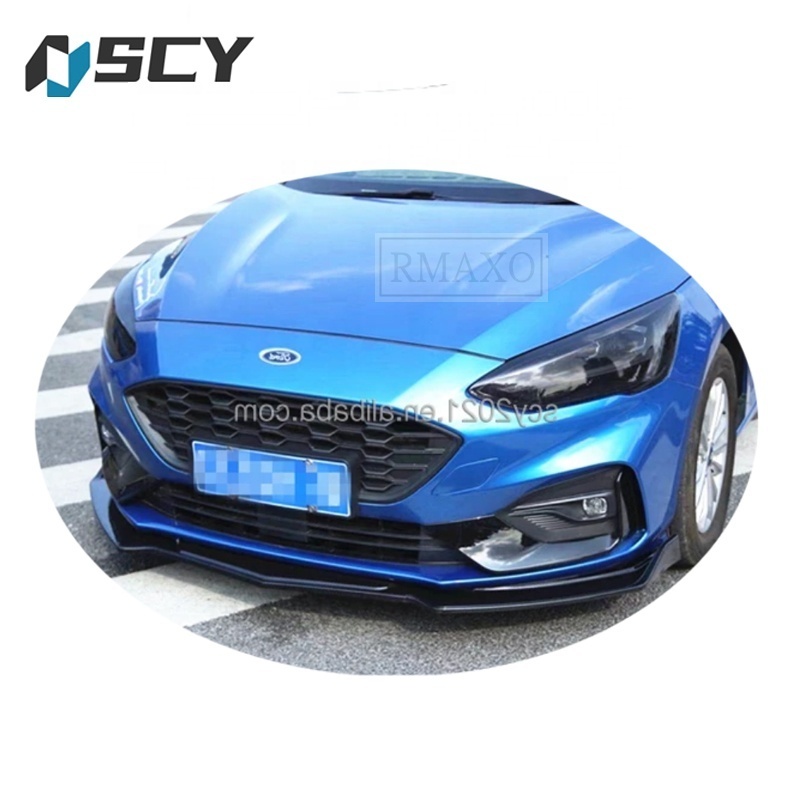 For FORD FOCUS Front shovel style ZDK Body kit spoiler 2019-2021 FOCUS ABS Rear lip rear spoiler front Bumper Diffuser Protector