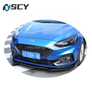 For FORD FOCUS Front shovel style ZDK Body kit spoiler 2019-2021 FOCUS ABS Rear lip rear spoiler front Bumper Diffuser Protector