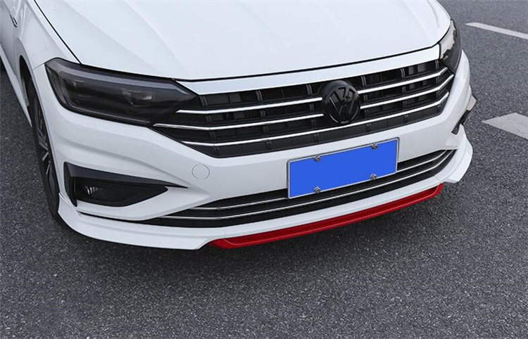 For VW JETTA Front shovel style A Body kit spoiler 2019 2020 JETTA ABS Rear lip rear spoiler front Bumper Diffuser Protector