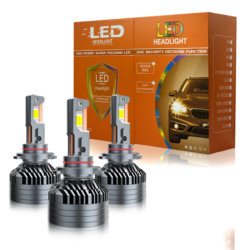 UBENIT LED Car Headlights Hulb 240w Super Bright H4 H7 Luces Led Para LUZ H11 Focos 9005 9006 Faro LED headlight bulb