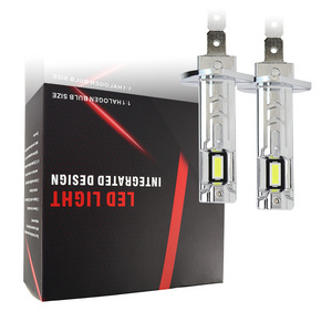 2024 New H1 H7 Car LED Headlights High/Low Beam Bulbs 40W 3600LM Super White 6000K Car LED Headlights