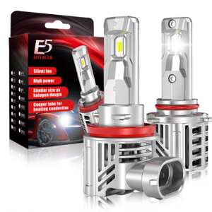 2024 Newest Plug-N-Play car LED Bulbs 12000LM 6500K 1:1 Design H3 9005 9006 HB3 HB4 Halogen Replacement LED headlights