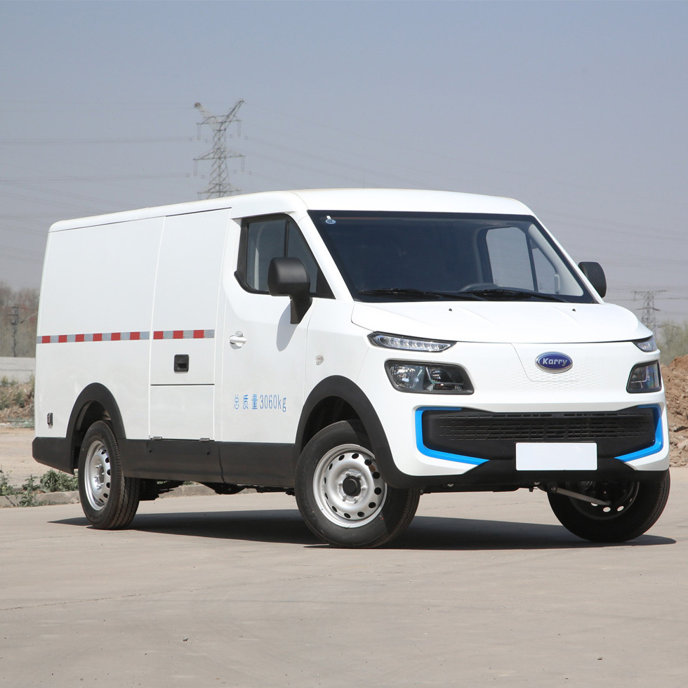 2024 Karry Dolphin trucks 4*4 electric car adult cheap car pick up truck in stock sell in china