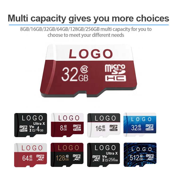 High-Speed SD Card Memory Card 128GB 4GB 8GB 32GB 64GB 128GB 256GB 512GB Class10 A1 A2 A3 U3 V30 C10 SD TF Card For Phone Camera