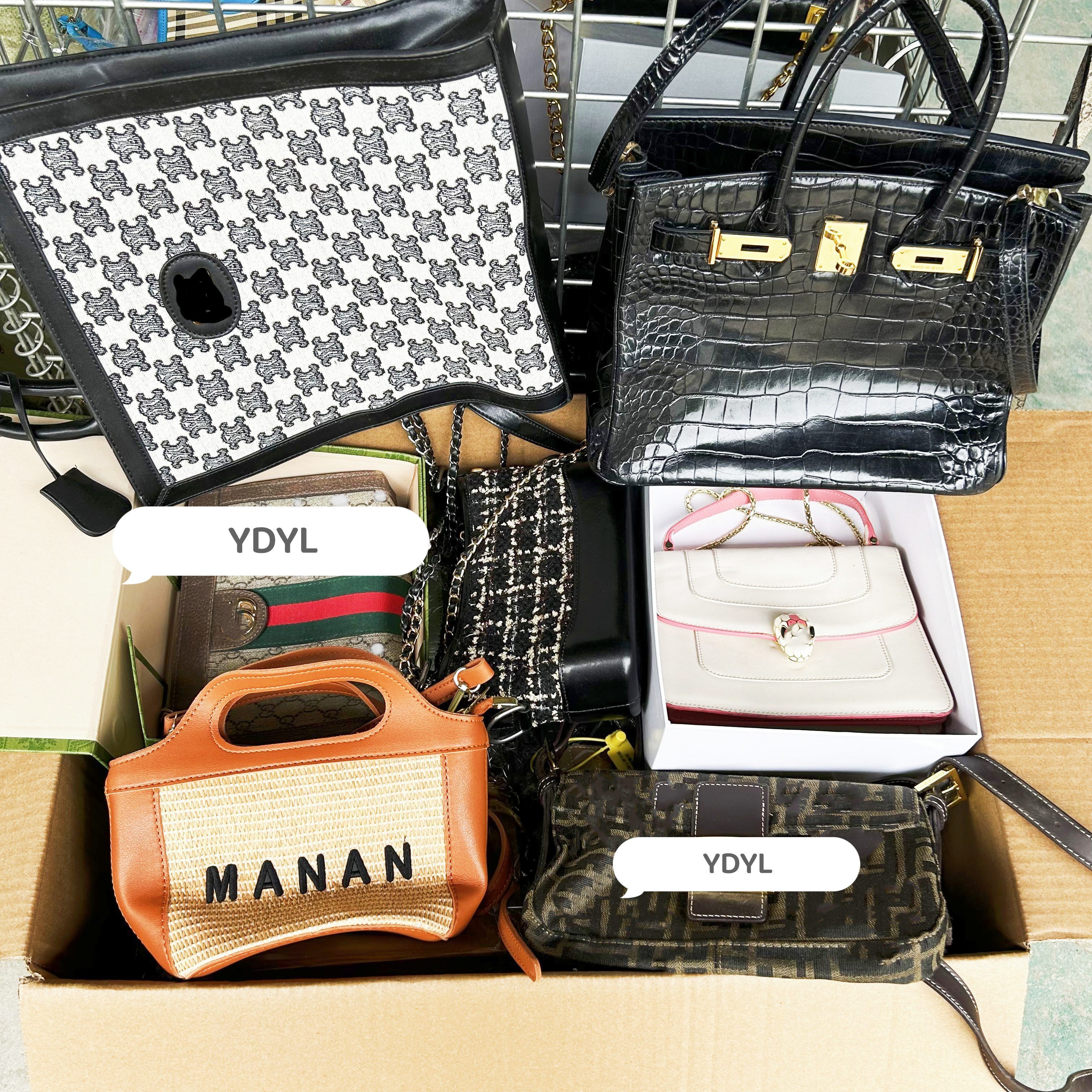 A5 Cheap price ukay bag seconded hand luxury premium box used bags bales ladies handbag top grade