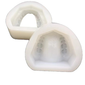 Factory Direct 28 Teeth Dental Silicone Mold Acrylic Essential Consumables Manual Power Source Best Sale