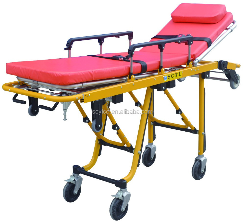 YSC-13 2016 Hot Sale Emergency Rescue Automatic Loading Stretcher for Ambulance Equipment