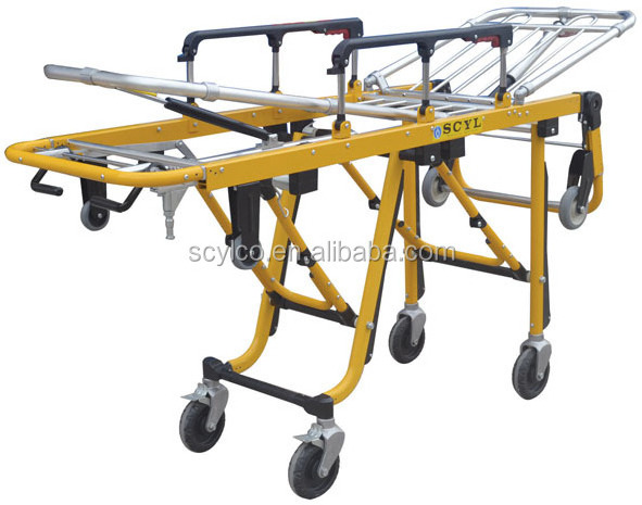 YSC-13 2016 Hot Sale Emergency Rescue Automatic Loading Stretcher for Ambulance Equipment