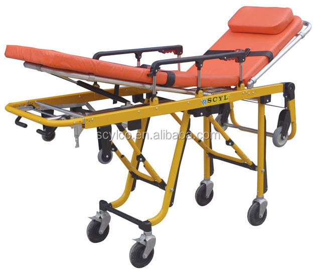 YSC-13 2016 Hot Sale Emergency Rescue Automatic Loading Stretcher for Ambulance Equipment