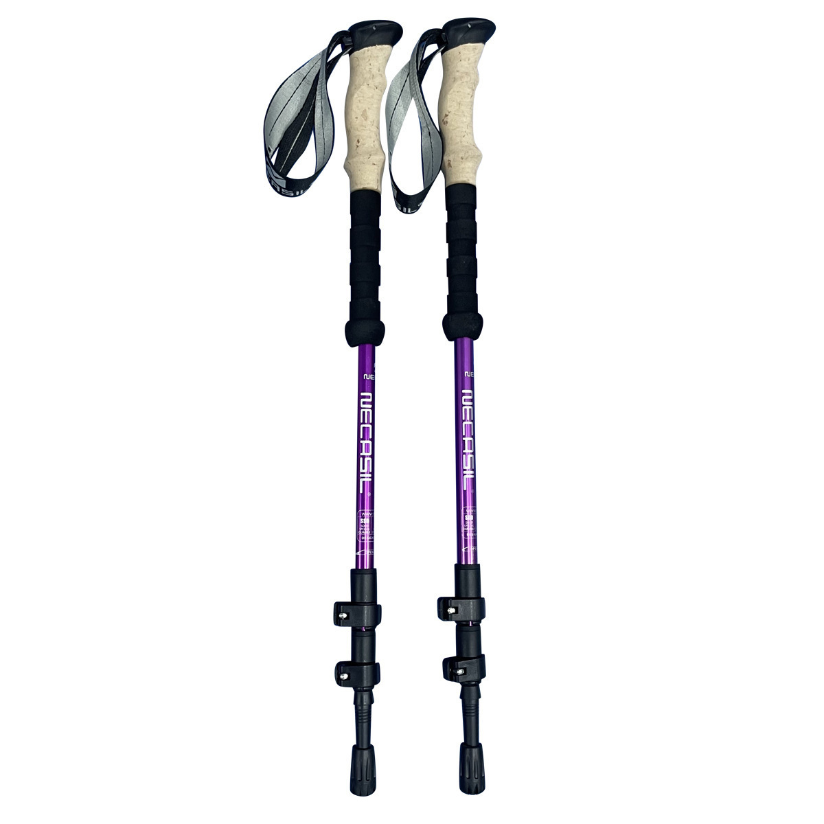 Carbon Nordic Walking Sticks Walking Poles Alpenstock Trekking High Quality Ski Poles Foldable Crutch Trekking Pole