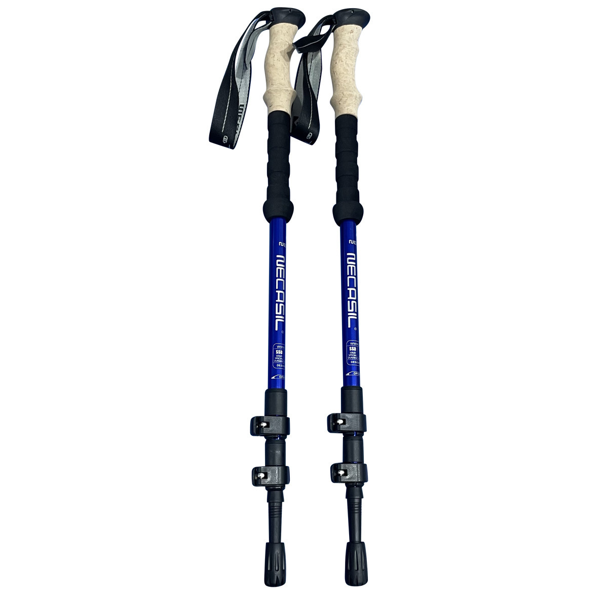 Carbon Nordic Walking Sticks Walking Poles Alpenstock Trekking High Quality Ski Poles Foldable Crutch Trekking Pole