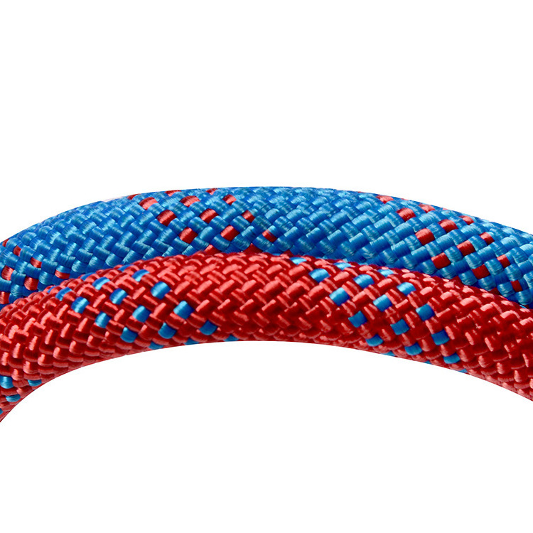 Outdoor colored climbing rope 10mm/12mm/14mm high altitude static Nylon climbing rope