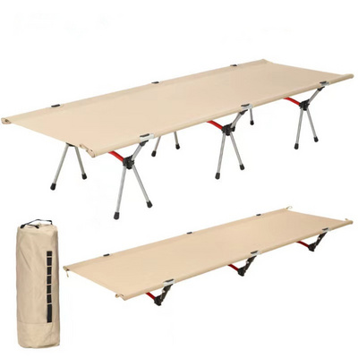 Camping Cot Folding Camping Bed Portable Outdoor Bed Comfortable Sleeping Cots Portable Folding Bed for Camping Travel RV