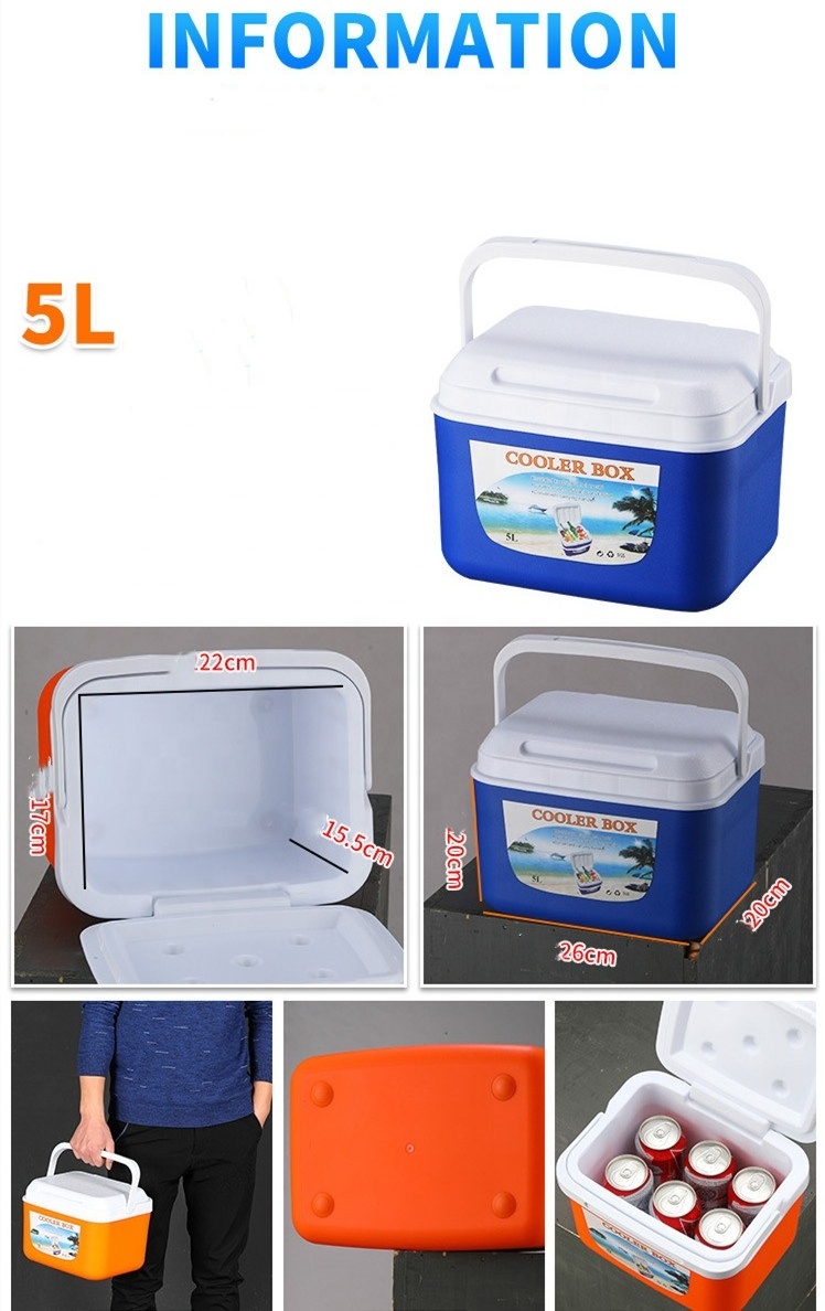 Portable Picnic Beer Can Insulated Ice Cooler Box Drinking Plastic Insulation Large Mini Outdoor 5L, 8L, 13L, 26L, 33L ,38L, 45L