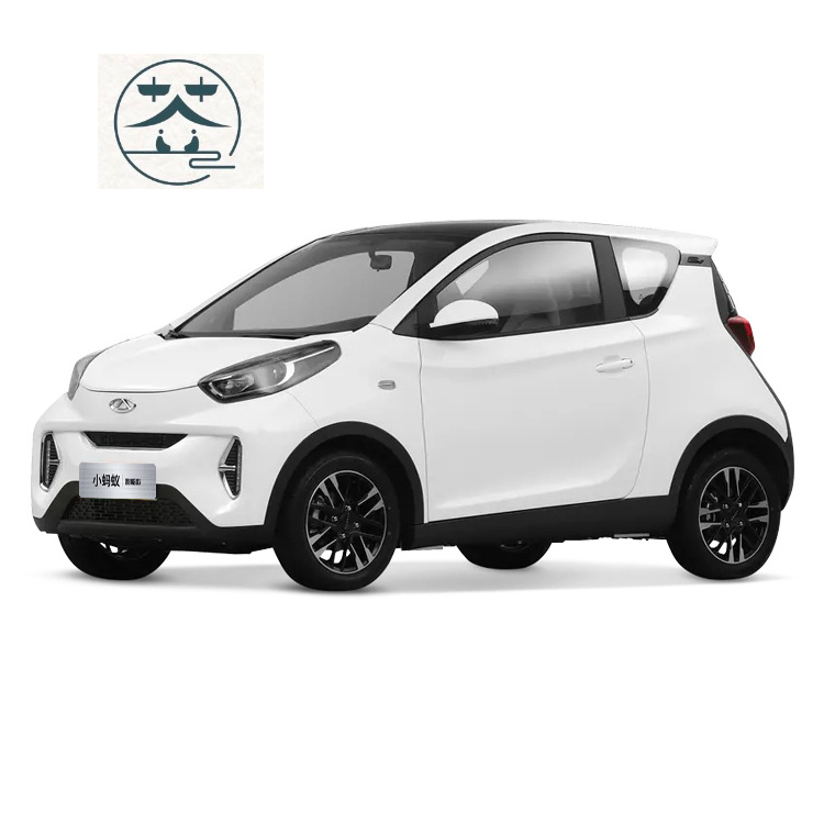 Chery QQ ice cream mini electric car two seater small cars coche 2 seater for adults carros mini ev autos new energy vehicles