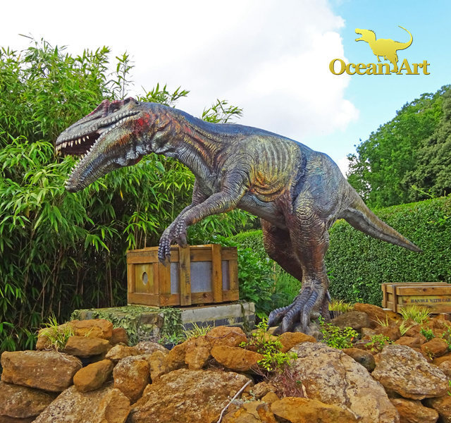 Jurassic Dino Theme Park Dinosaur Supplier Animatronic Dinosaur T-Rex For Sale