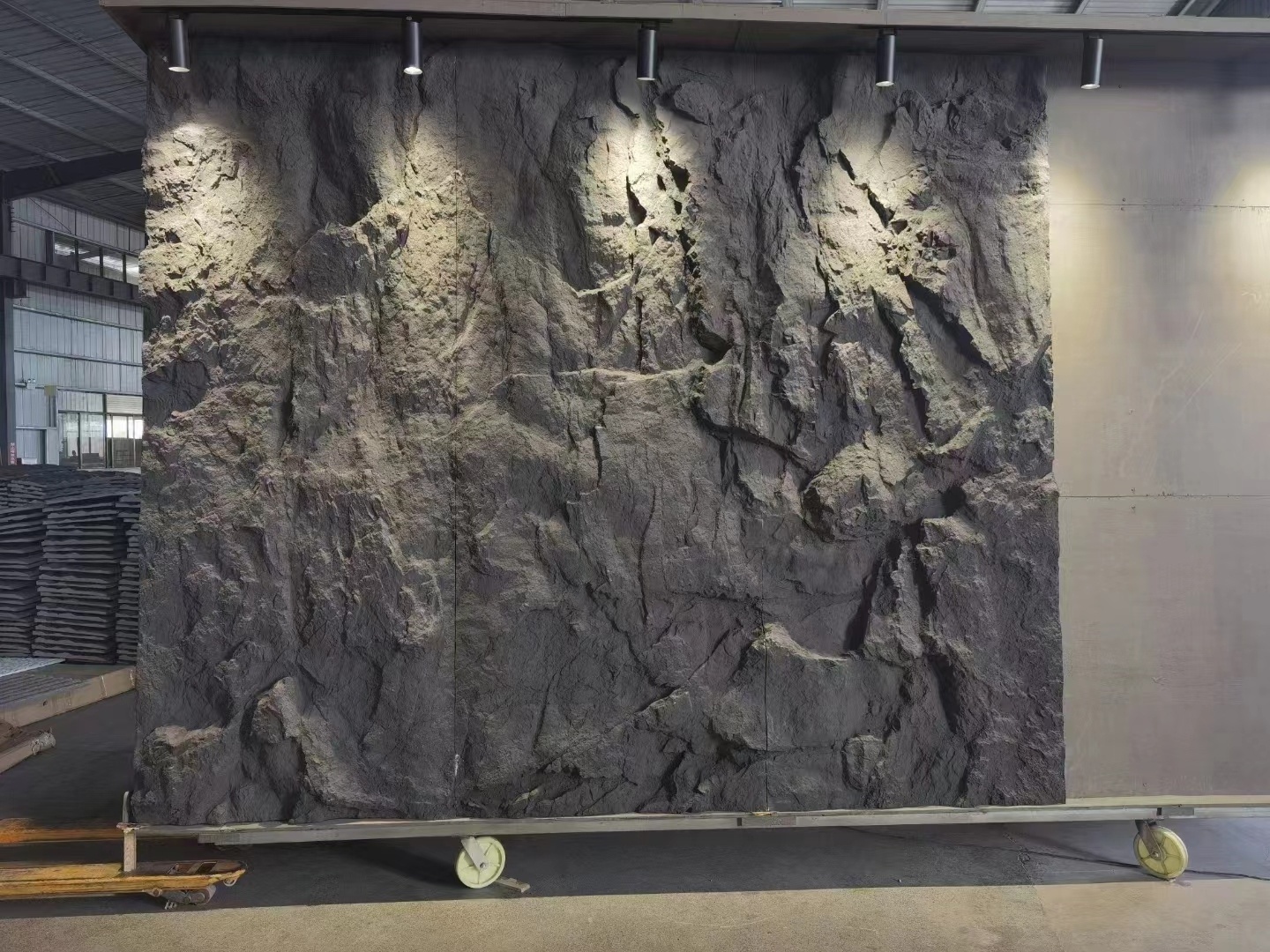 faux stone 3d panel pu rock stone decorative for interior and exterior wall stone