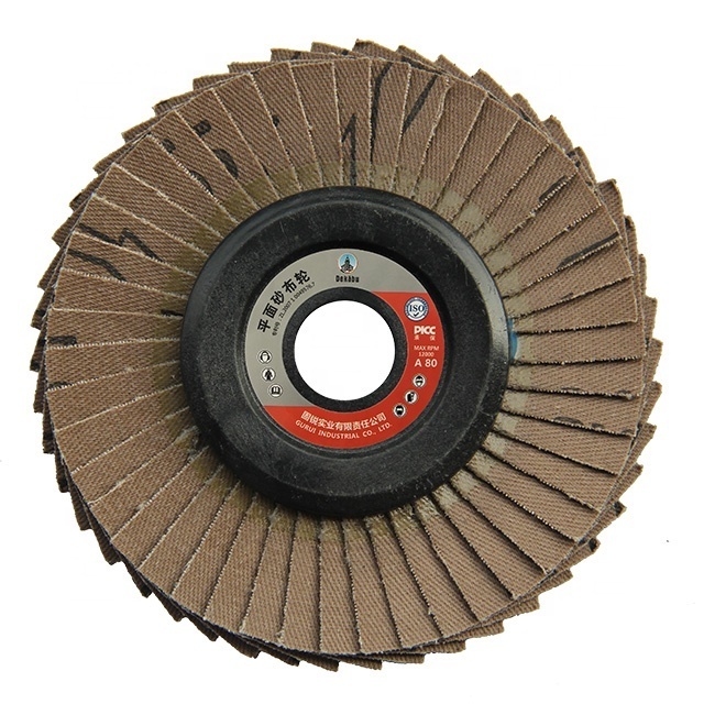 ZY abrasive Plastic Backing 4 Inch 100mm Diameter Angle Grinder Flap Wheel Disc in Abrasive Tools