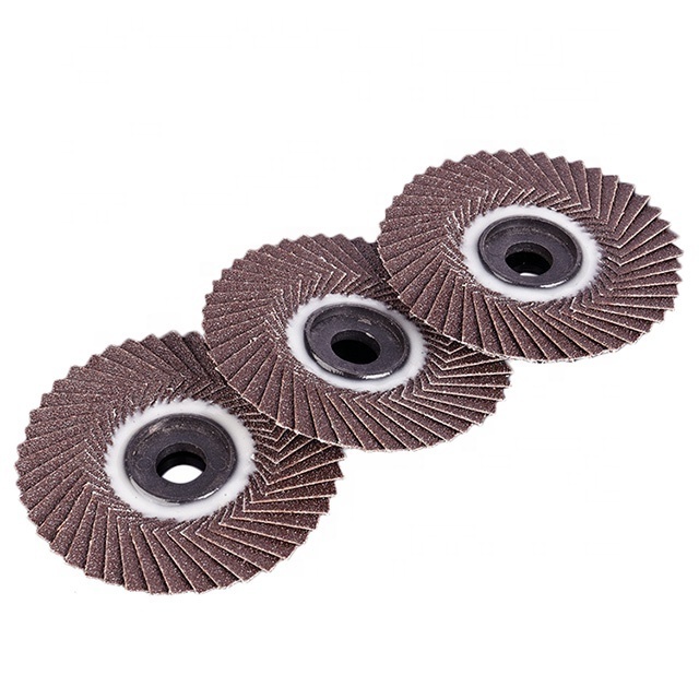 ZY abrasive Plastic Backing 4 Inch 100mm Diameter Angle Grinder Flap Wheel Disc in Abrasive Tools