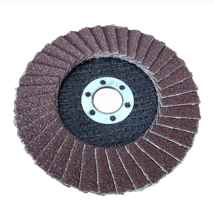 High Quality Polishing Wheel 4.5 Inch Aluminum Oxide  Flap Disc Abrasive Tools for Stainless Steel and car